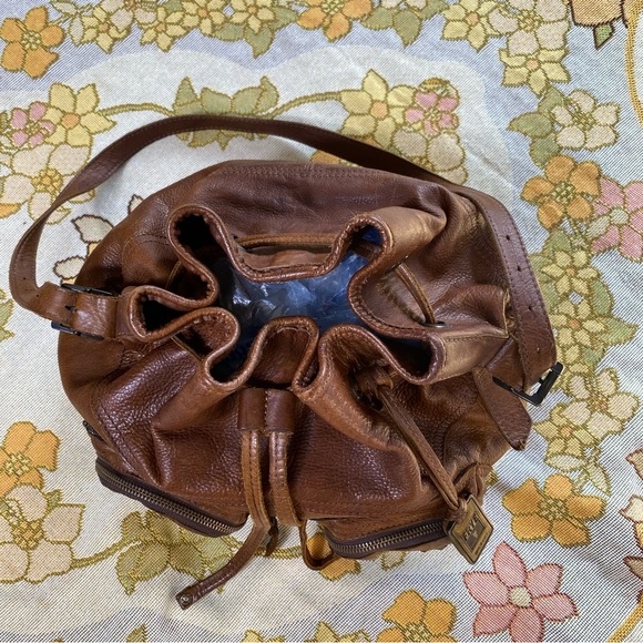 FRYE Brooke Studded Crossbody Drawstring Bag - Picture 10 of 14